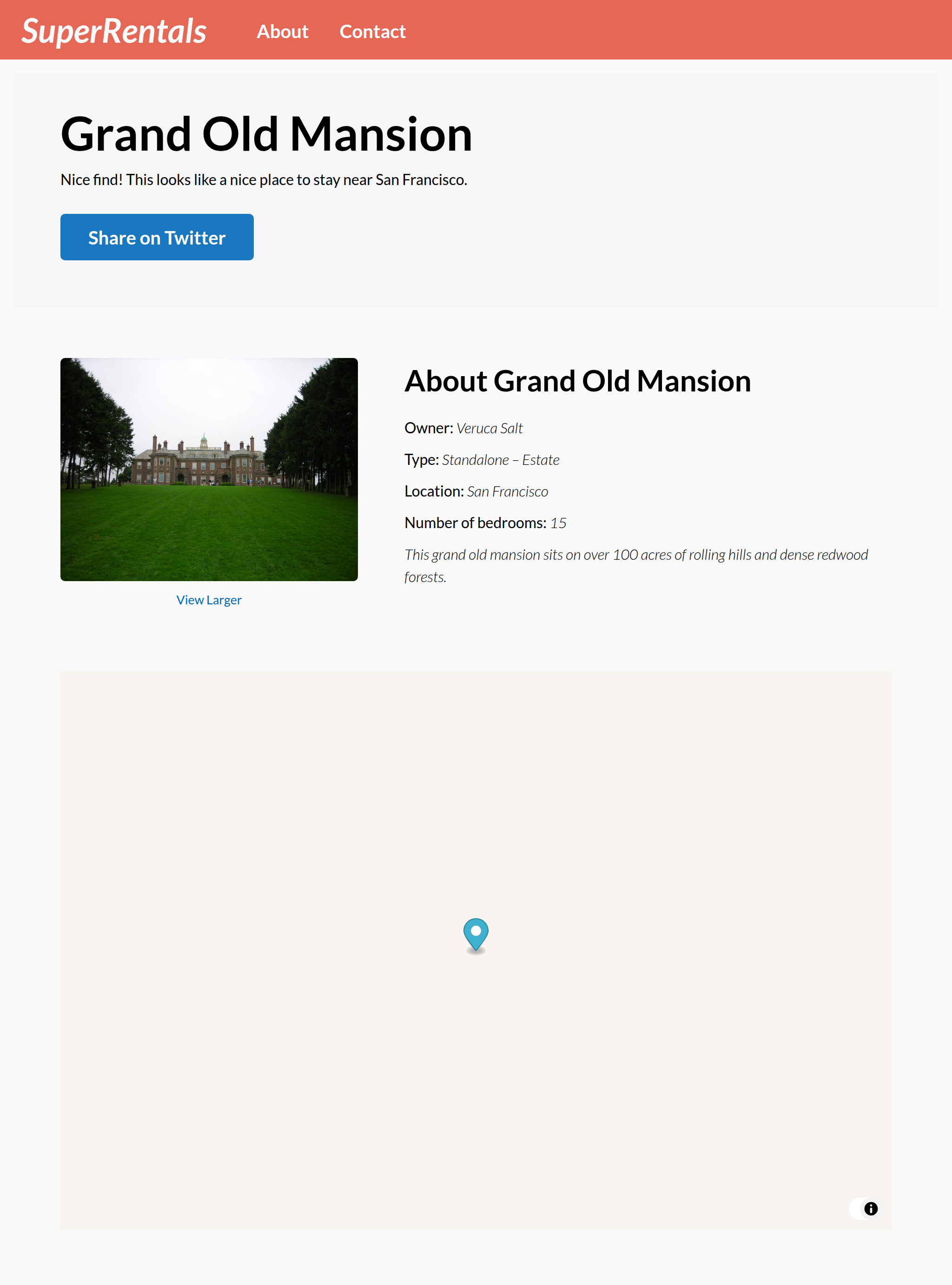 The details page works exactly the same as before, but with much less code!
